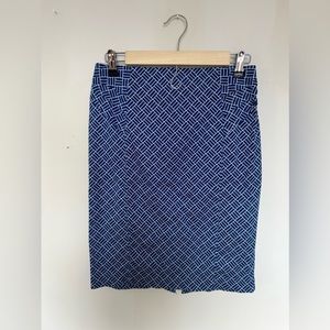 New York & Company printed pencil skirt
